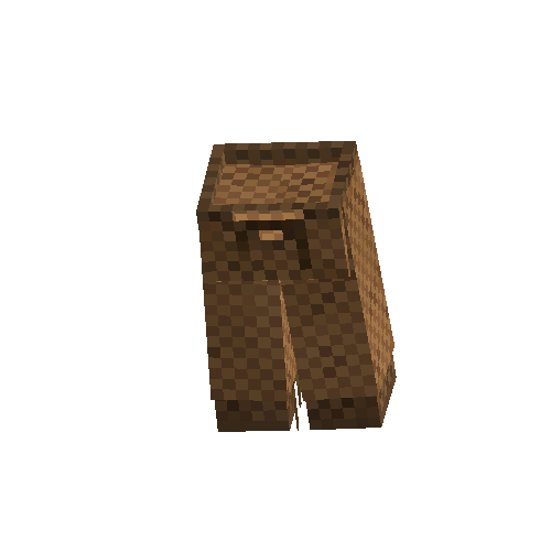 Brown Nadiyan peasant pants