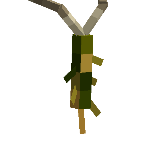 Bamboo shoot amulet