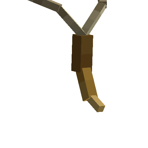 Cattail root amulet