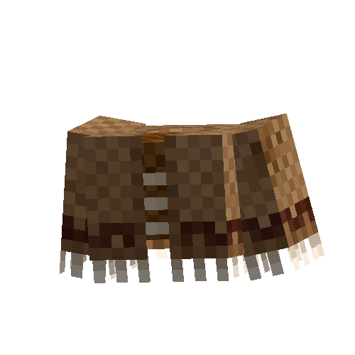 Brown Nadiyan peasant cape