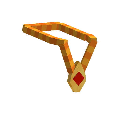 Teardrop amulet