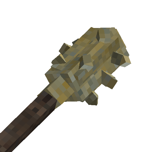 Ruined spiked mace