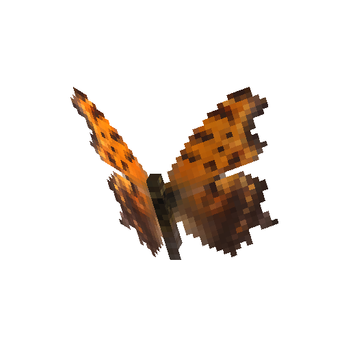 Eastern Comma (summer form)