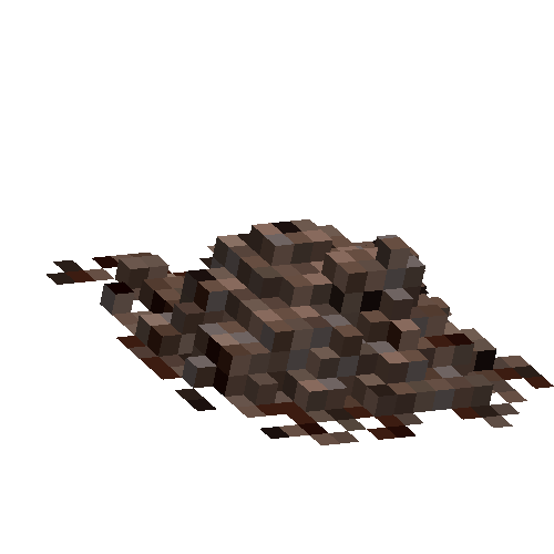 Crushed ilmenite