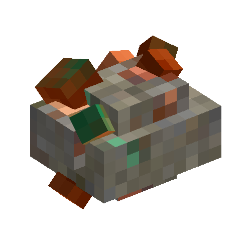 crystalizedore-medium-nativecopper-granite