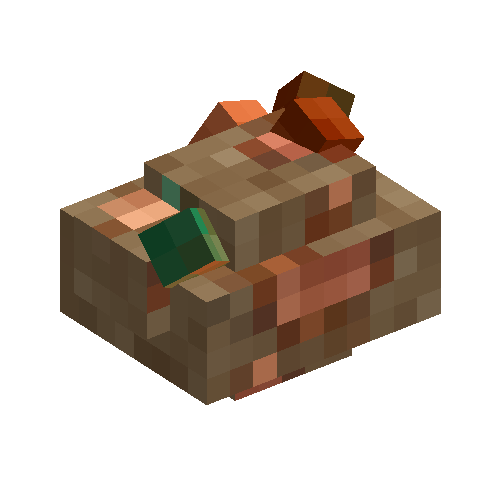 crystalizedore-poor-nativecopper-claystone