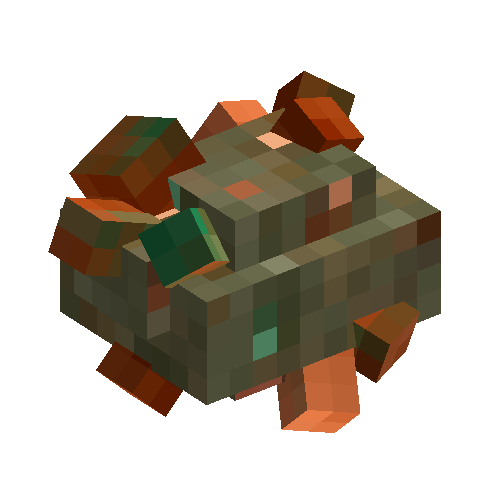crystalizedore-rich-nativecopper-peridotite