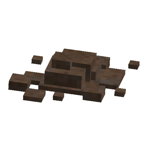 Raw daub (brown)