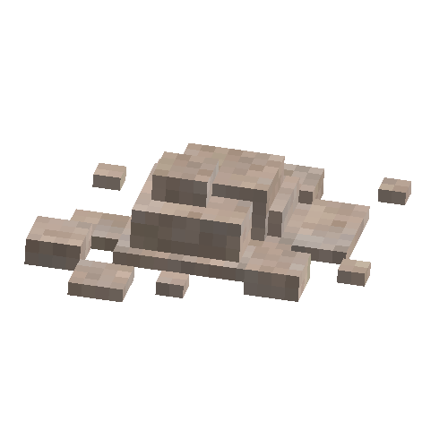 Raw daub (light brown)