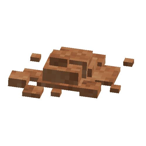 Raw daub (orange)