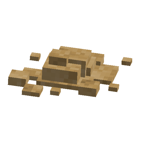 Raw daub (yellow)