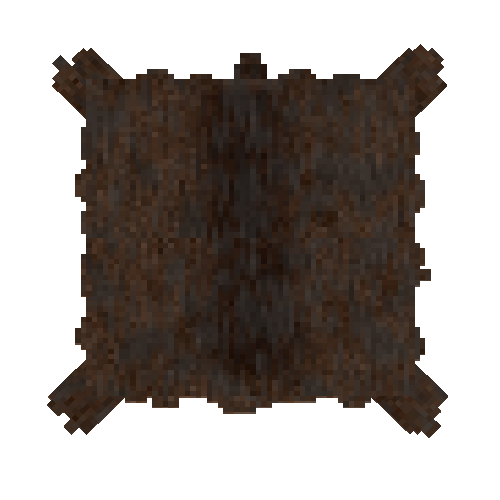 Soaked brown bear pelt