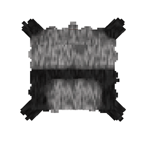 Soaked panda bear pelt