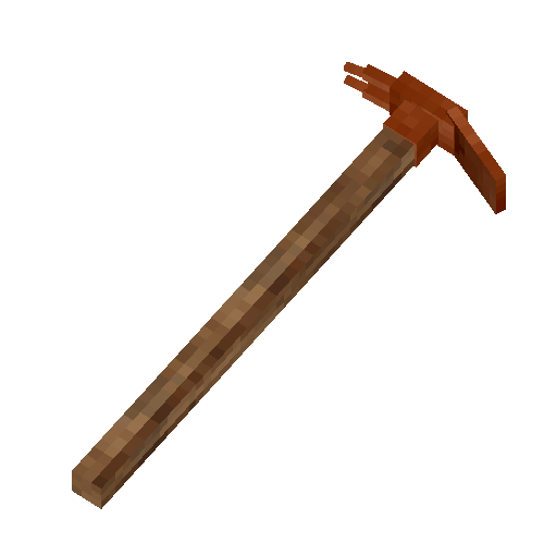 Copper hoe