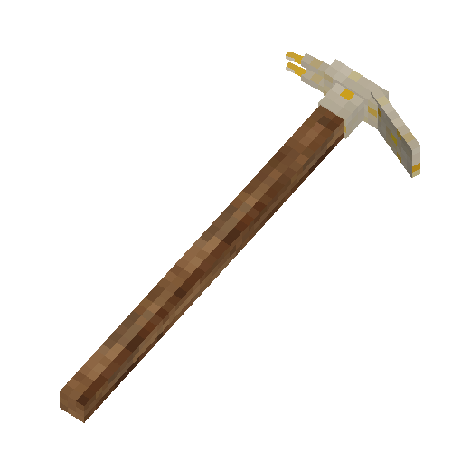 Meteoric iron hoe
