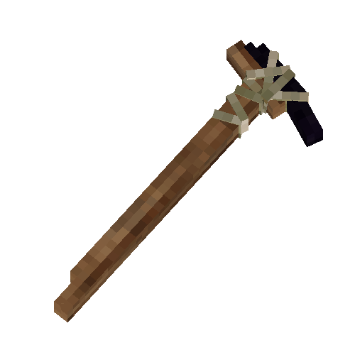 Obsidian hoe