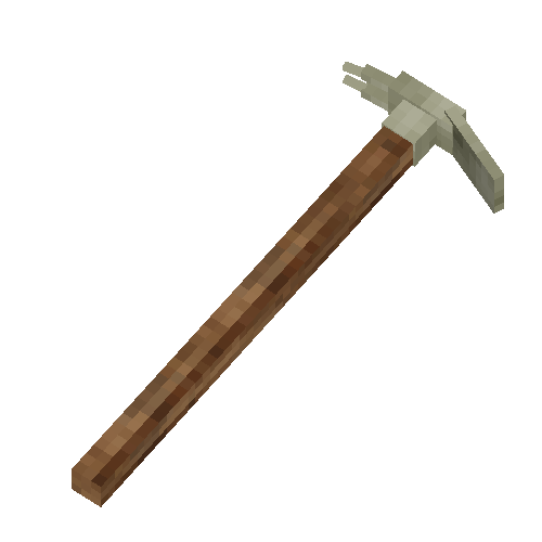 Silver hoe