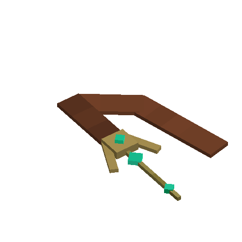 Elk medallion (Stiletto)