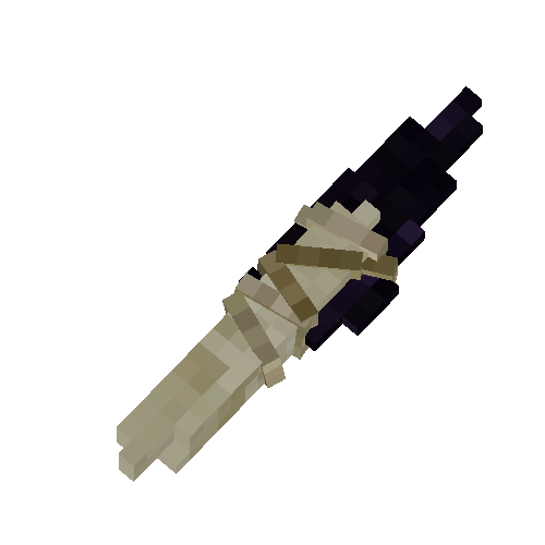 Obsidian knife