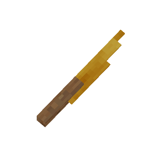 Golden knife