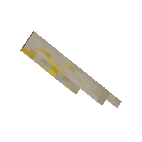 Meteoric iron knife blade