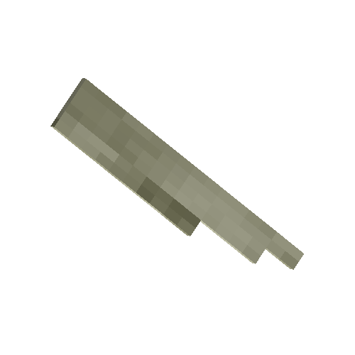 Silver knife blade