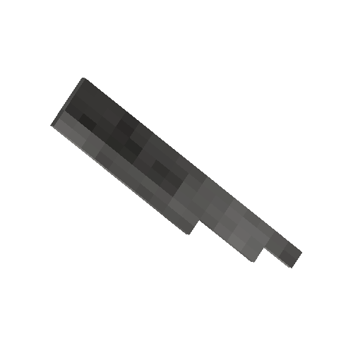 Steel knife blade