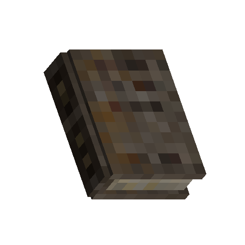 Aged lore book (Dark beige)