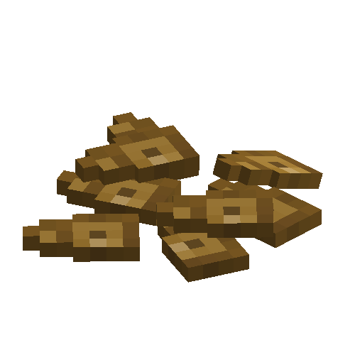 Bismuth bronze scales