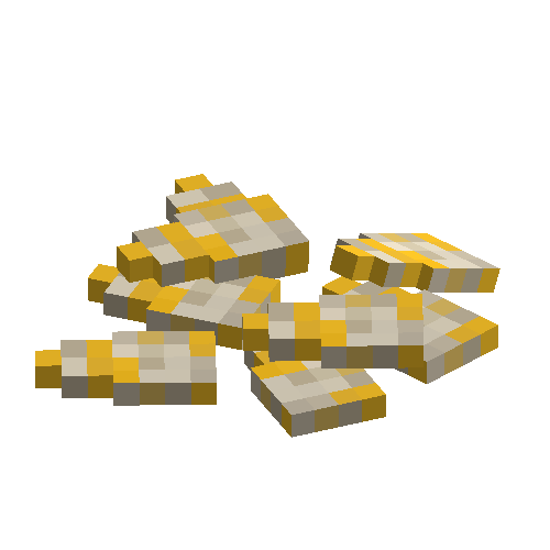 Meteoric iron scales