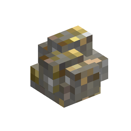 ore-medium-quartz_nativegold-granite
