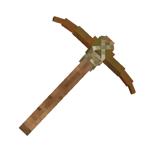 Bismuth bronze pickaxe