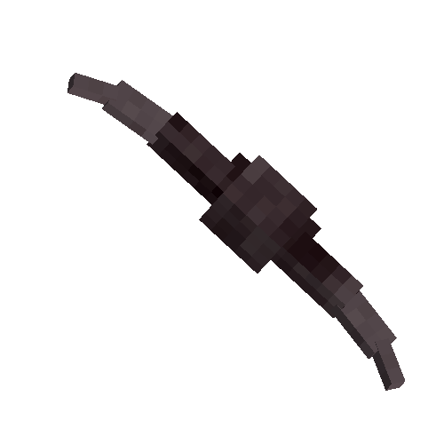 Black bronze pickaxe head