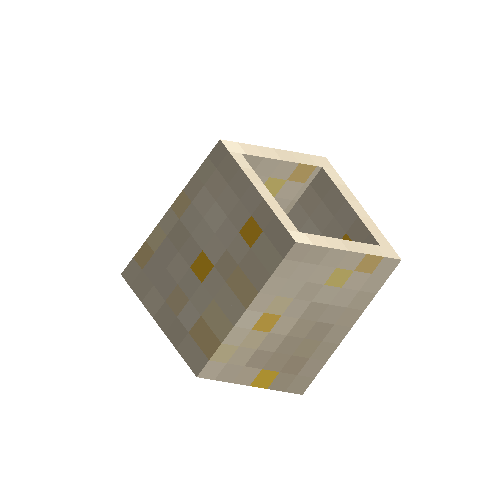 Meteoric iron pounder cap