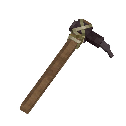 Black bronze prospecting pick
