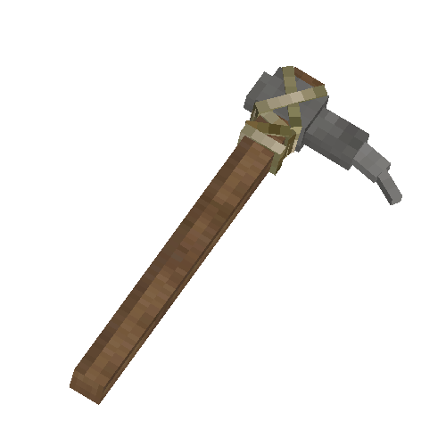 Steel prospecting pick