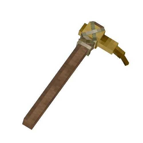 Tin bronze prospecting pick