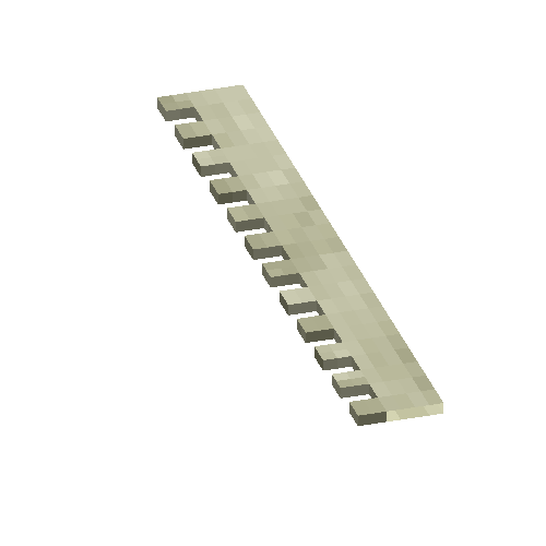 Silver saw blade