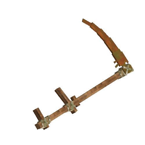 Bismuth bronze scythe