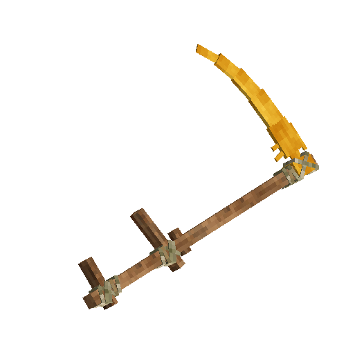 Golden scythe