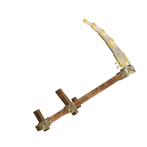 Meteoric iron scythe