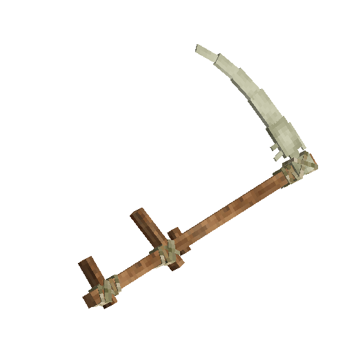 Silver scythe