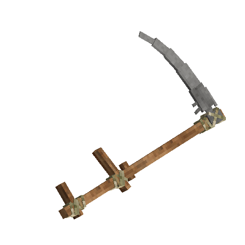 Steel scythe