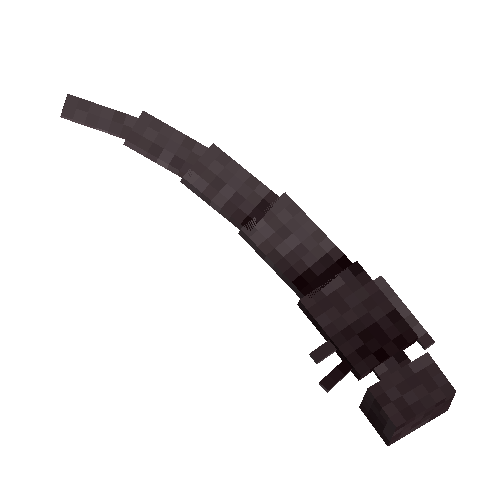 Black bronze scythe head