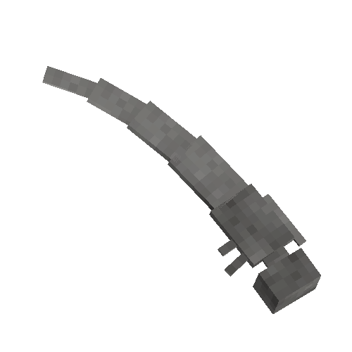 Steel scythe head