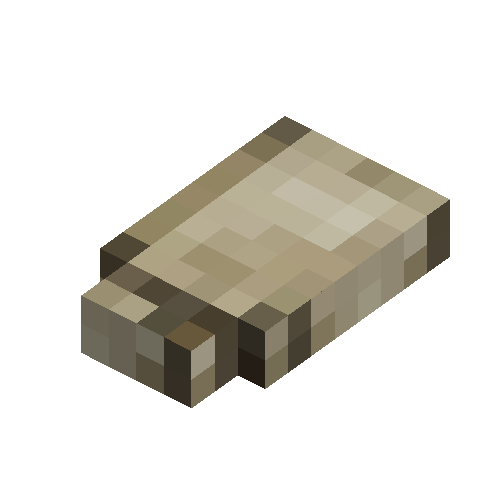 Fired cream ceramic shingle