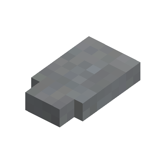 Raw blue clay shingle