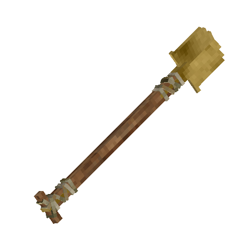 Tin bronze shovel