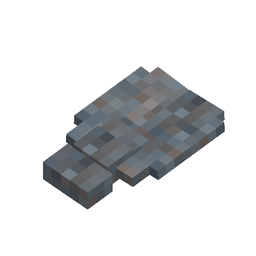 Andesite shovel head