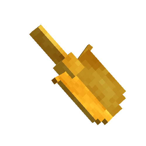 Golden shovel head